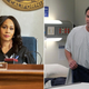 Photo credits: Left: Simone Missick in All Rise (Erik Voake/CBS), Right: Walton Goggins in The Unicorn (Patrick Wymore/CBS)